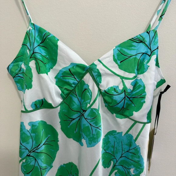 Diane Von Furstenburg X Target NWT Geranium Slip Dress - Picture 3 of 7